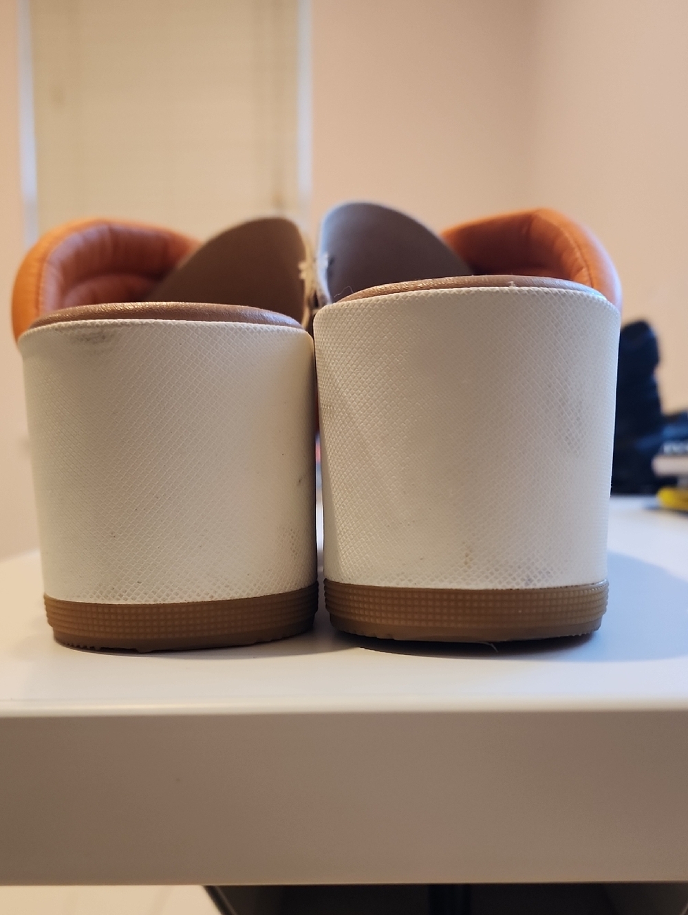 Sorel Cameron PUFF Orange & Cream 8 - Picture 3 of 7